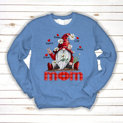 Mom Gnome Heart Kids VT22120072 Sweatshirt MI0959