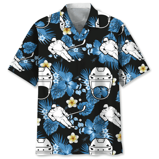 Hockey Nature Hawaiian Shirt, Summer Gift For Hockey Lovers HO3704