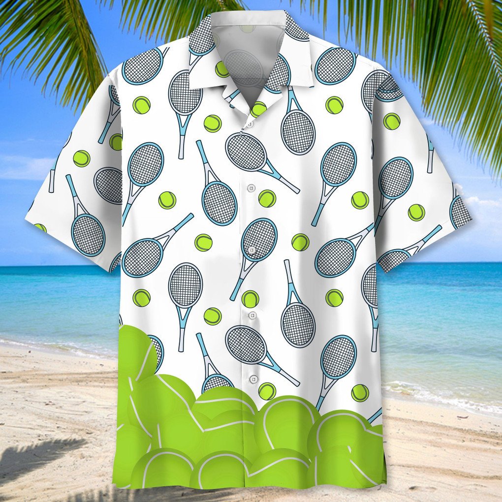 Tennis Lovers Hawaiian Shirt, Shirt For Men, Short Sleeves Shirt, Beach Shirt HO0496