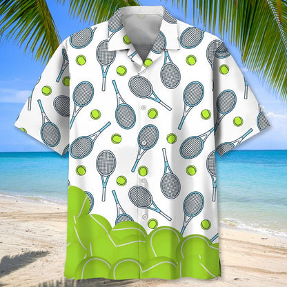 Funny Tool Tennis Hawaiian Shirt, Cool Short Sleeves Hawaiian Shirt, Idea Gift for Tennis Players HO5545