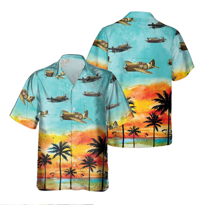 Brewster Buffalo Hawaiian Shirt, Hawaiian Shirt for Men Dad Veteran, Patriot Day HO5542