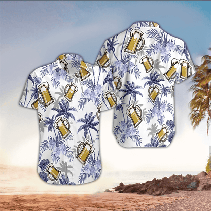 Beer Hawaiian Shirt, Mens Hawaiian Shirt For Beer Lover, Hawaiian shirt for men HO2932