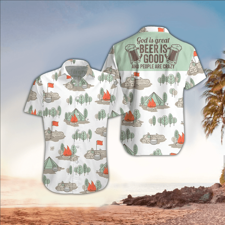 Beer Hawaiian Shirt for men, Perfect Gift Ideas For Beer Lover HO3436