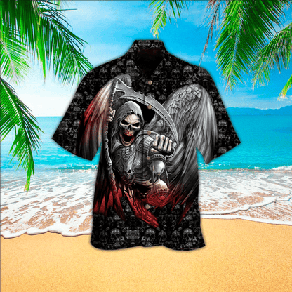 Skull Hawaiian Shirt, Gift For Skull Lovers, Hawaiian shirt for Men, Women, Adult HO2925