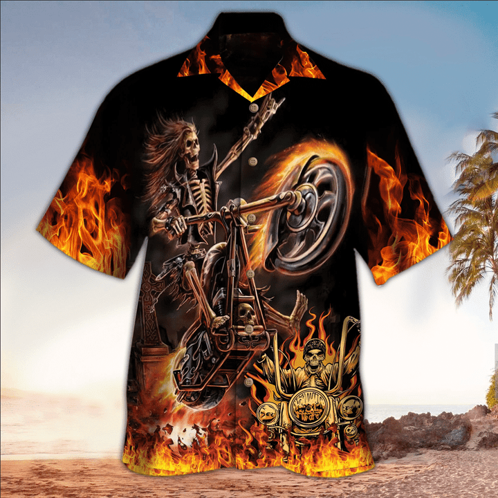 Skull 3D All printed Hawaii Shirt, Perfect Hawaiian Shirt For Skull Lover, Hawaiian shirt for men HO2929