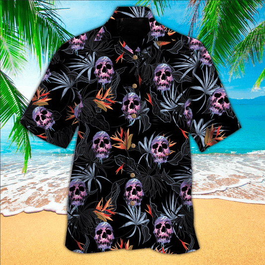 Skull Aloha Hawaii Shirt, Perfect Hawaiian Shirt For Skull Lover HO2926