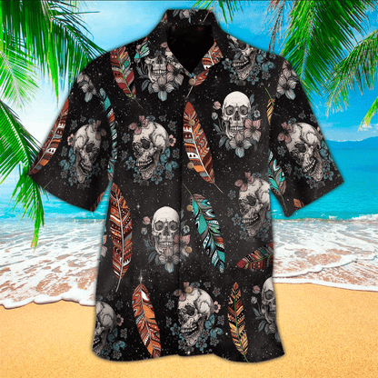 Skull Aloha Hawaii Shirt, Perfect Hawaiian Shirt For Skull Lover HO2926