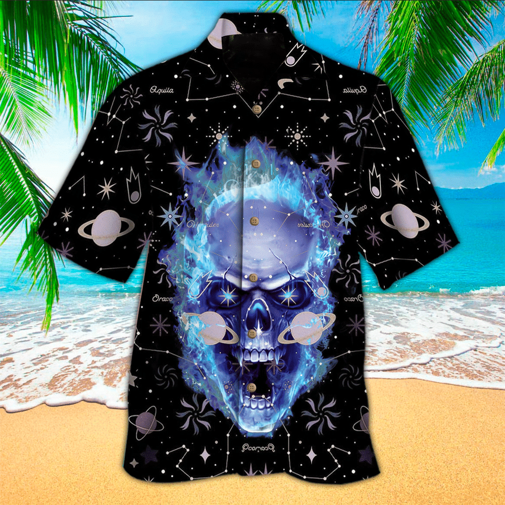 Skull Aloha Hawaii Shirt, Perfect Hawaiian Shirt For Skull Lover HO2926