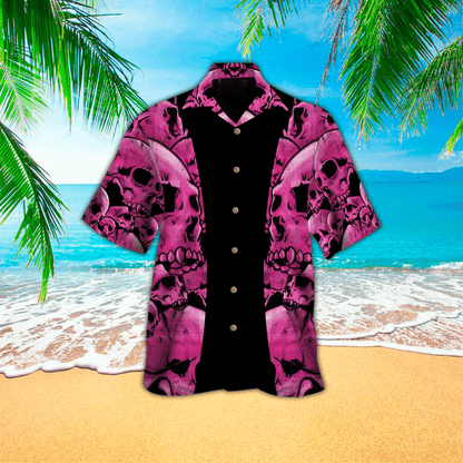 Skull Hawaiian Shirt, Gift For Skull Lovers, Hawaiian shirt for Men, Women, Adult HO2925