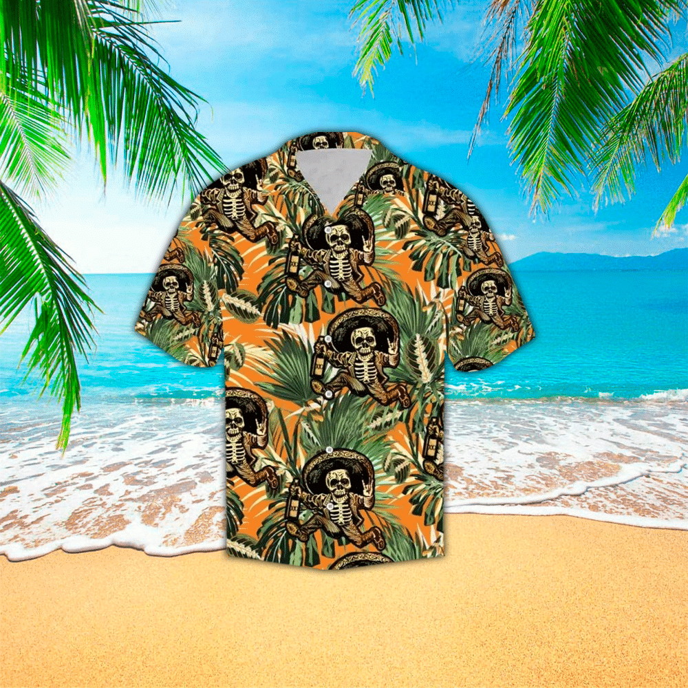 Skull Aloha Hawaii Shirt, Perfect Hawaiian Shirt For Skull Lover HO2926