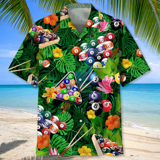 Tendpins Billiard Tropical Hawaiian Shirt BIA0839