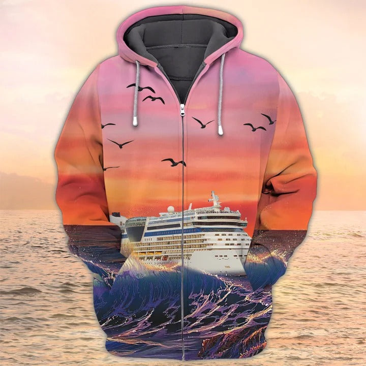 Cruise T Shirts For Friends, Family Cruise T Shirt Ideas, 3D Full Print Cruise Hoodie Sweatshirt TO2776