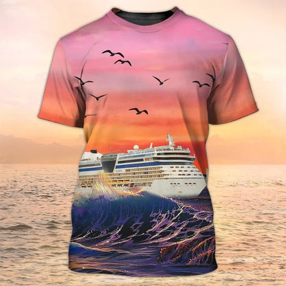 Cruise T Shirts For Friends, Family Cruise T Shirt Ideas, 3D Full Print Cruise Hoodie Sweatshirt TO2776