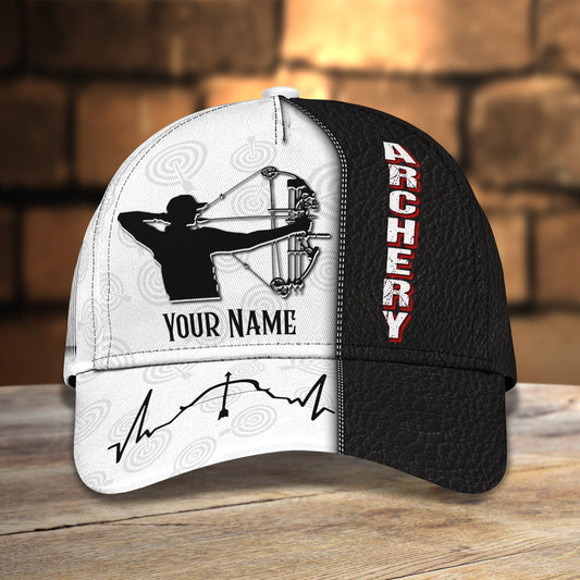 3D Classic Cap Archery Personalized Name Cap 77 Tendpins CA2085