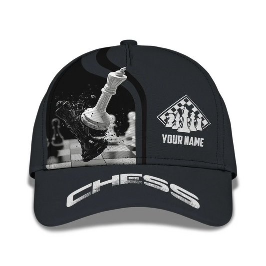 Chess Personalized Name Ball Cap CA0352