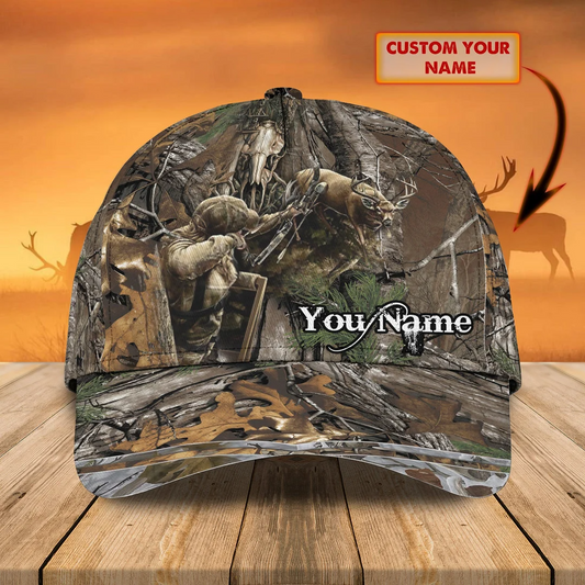 Deer Hunting Camo Baseball Cap CA0445