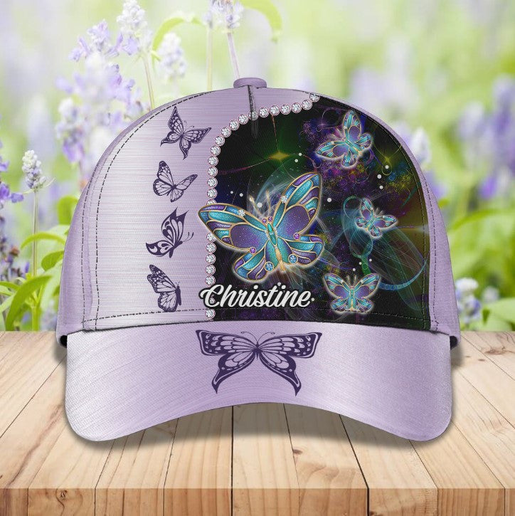 Steampunk Butterfly - Personalized Butterfly Cap, Steampunk Butterfly Hat SO0403