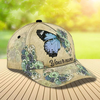 Steampunk Butterfly - Personalized Butterfly Cap, Steampunk Butterfly Hat SO0403