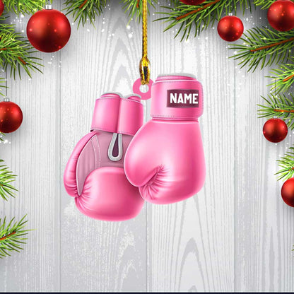 Personalized Boxing Custom Shaped Acrylic Ornament for Boxing Lovers OO3721