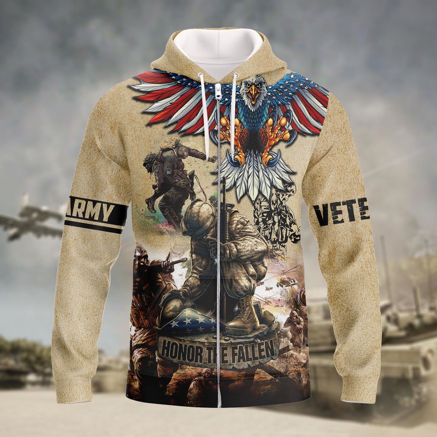 3D Print Usa Veteran Shirt Men, Honor The Fallen Hoodie, Veteran Clothing, Veteran Gifts TO2774