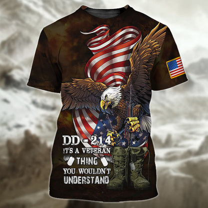 Dd-214 Veteran 3D Shirts For Men Women, Us Veteran Sweatshirt TO2777