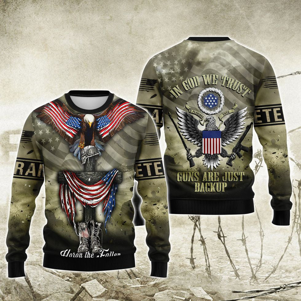 Veteran Honor The Fallen 3D Hawaii Shirt, American Veteran Hoodie, Veteran Design On Clothing TO2764