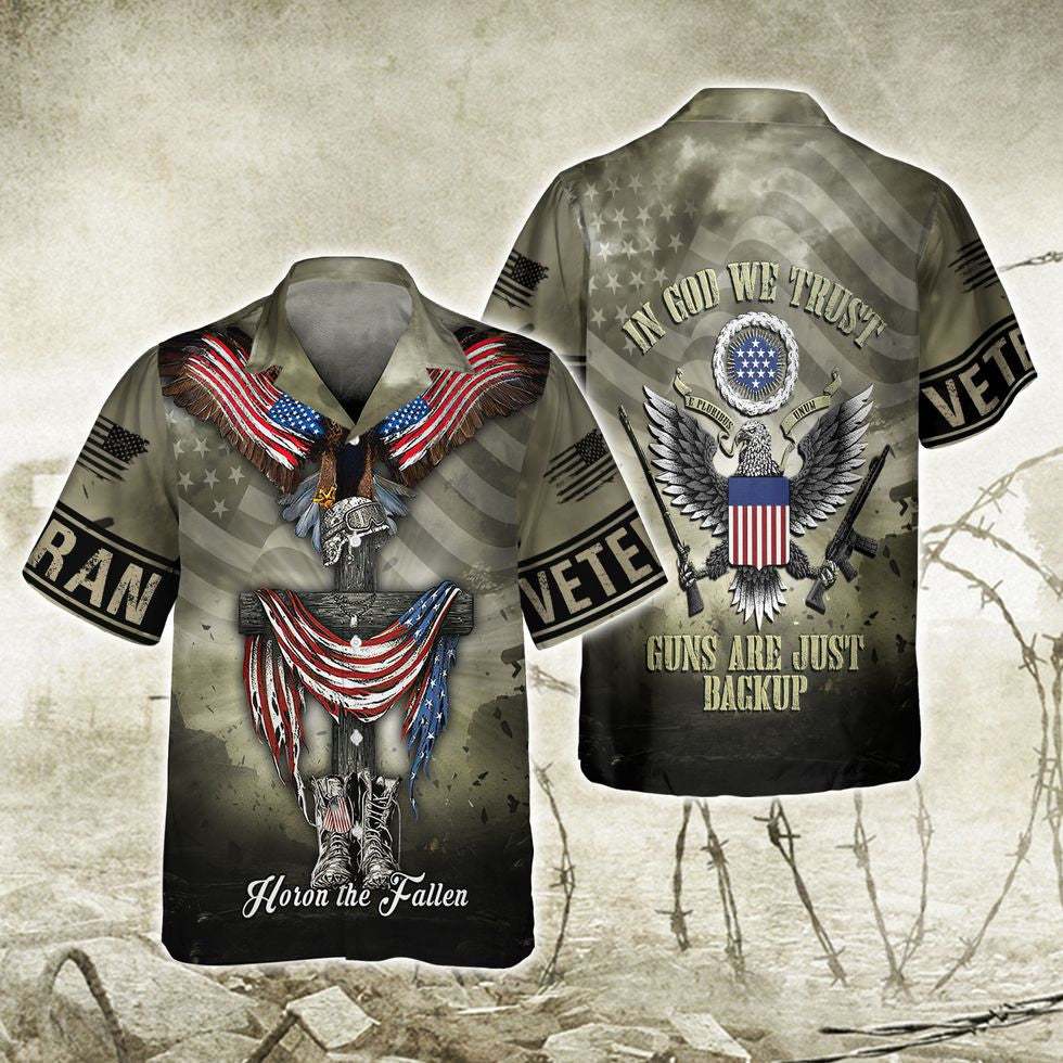 Veteran Honor The Fallen 3D Hawaii Shirt, American Veteran Hoodie, Veteran Design On Clothing TO2764