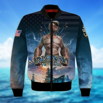 Navy Veteran 3D All Over Print Shirt For Man, Navy Veteran Hoodie, Gift For Navy Veteran TO2759