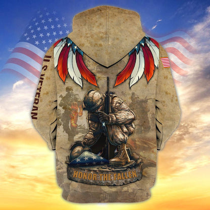 U.S Veteran All Gave Some Some Gave All 3D Print Hawaiian Shirt, Veteran Apparel TO2746