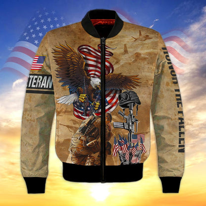 Us Veteran 3D All Over Print Shirt, Gift For Veteran TO2752