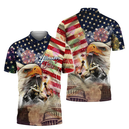 The 4Th Of July Veteran 3D Hawaii Shirt, Patriotic Veteran Clothing TO2743