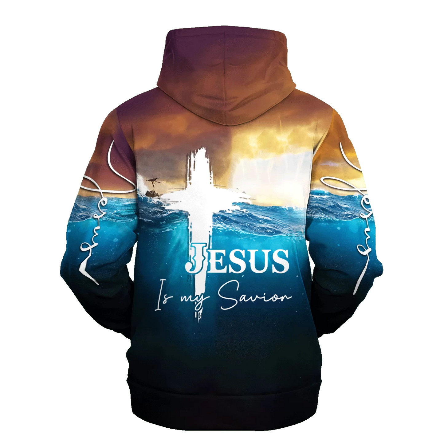 Jesus Is My Savior Hoodie 3D All Over Print, Take My Hand Jesus Hoodie, Religious Hoodie SO0421