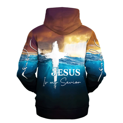 Jesus Is My Savior Hoodie 3D All Over Print, Take My Hand Jesus Hoodie, Religious Hoodie SO0421