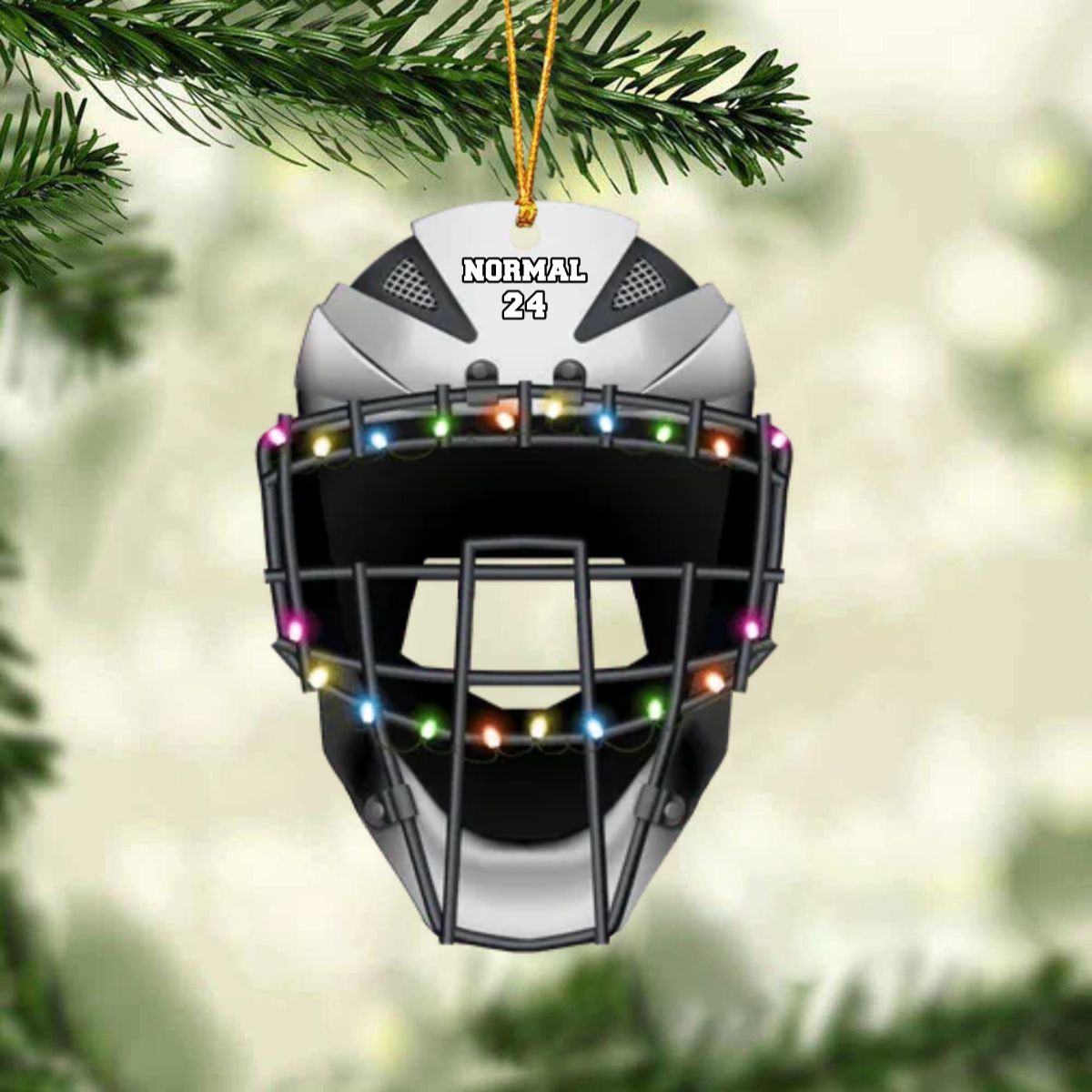 Baseball Helmet - Personalized Christmas Ornament, Gift for Baseball Lover OO1827