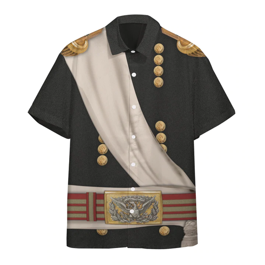 3D William Tecumseh Sherman Custom hawaiian Short Sleeve Shirt, Hawaiian shirt for men, women HO1159