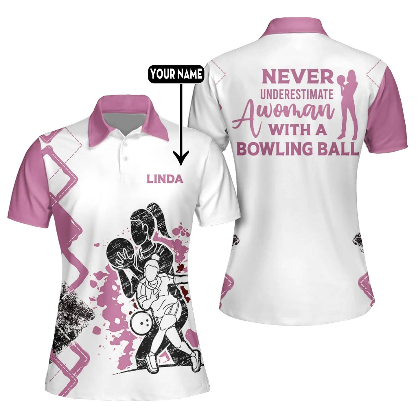 Never Underestimate A Women Shirt BW0026