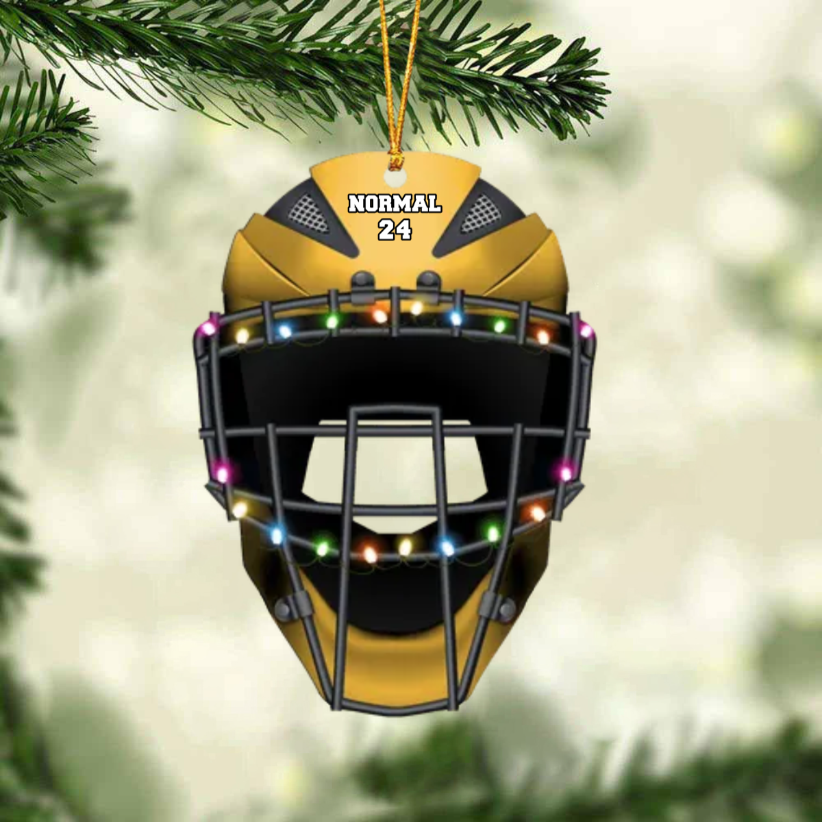 Baseball Helmet - Personalized Christmas Ornament, Gift for Baseball Lover OO1827