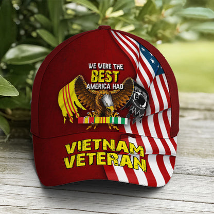 Vietnam Veteran Eagle Baseball Cap Tendpins CO0120