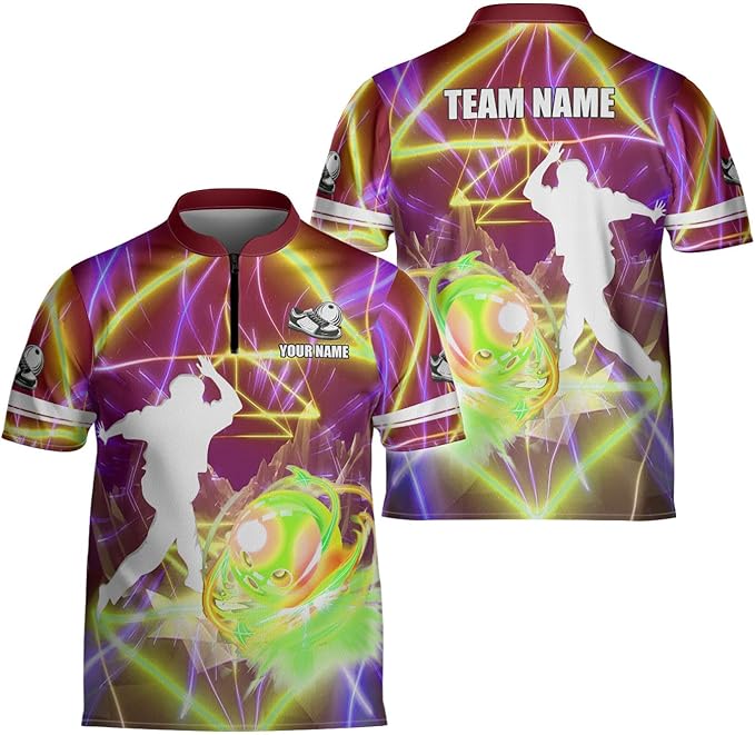 Custom Team Bowling Player Jersey Shirt For Men And Women, Custom Bowling Shirt BZ0161