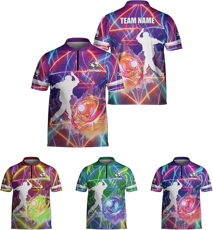 Custom Team Bowling Player Jersey Shirt For Men And Women, Custom Bowling Shirt BZ0161