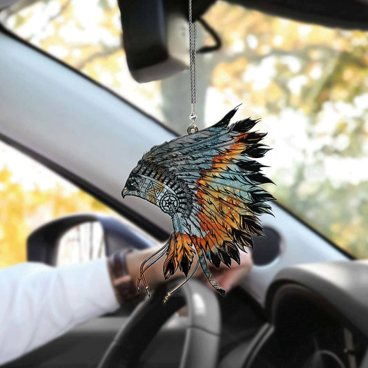 Native American Car Hanging Ornament, Tendpins Ornament For Cars OO0040