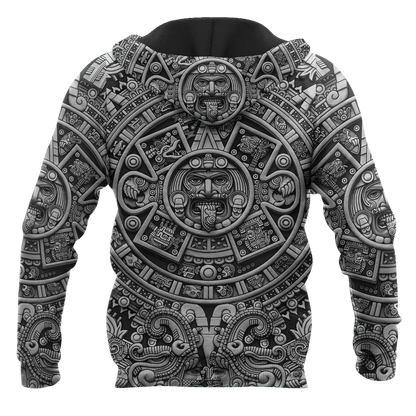 Mexican Aztec Warrior Hoodie, Aztec Men Hoodie, Mexico Aztec Women Hoodie, Aztec Lovers Hoodie SO0471