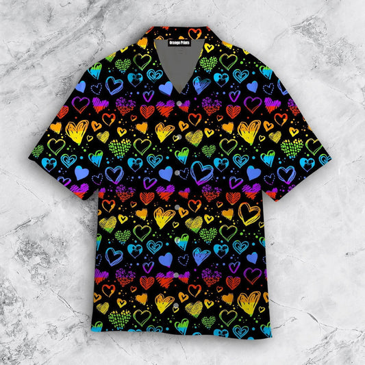 Amazing LGBT Aloha Hawaiian shirt, Equality Pride hawaiian Shirt, LGBT Pride Shirt, Love is Love Shirt HO1452