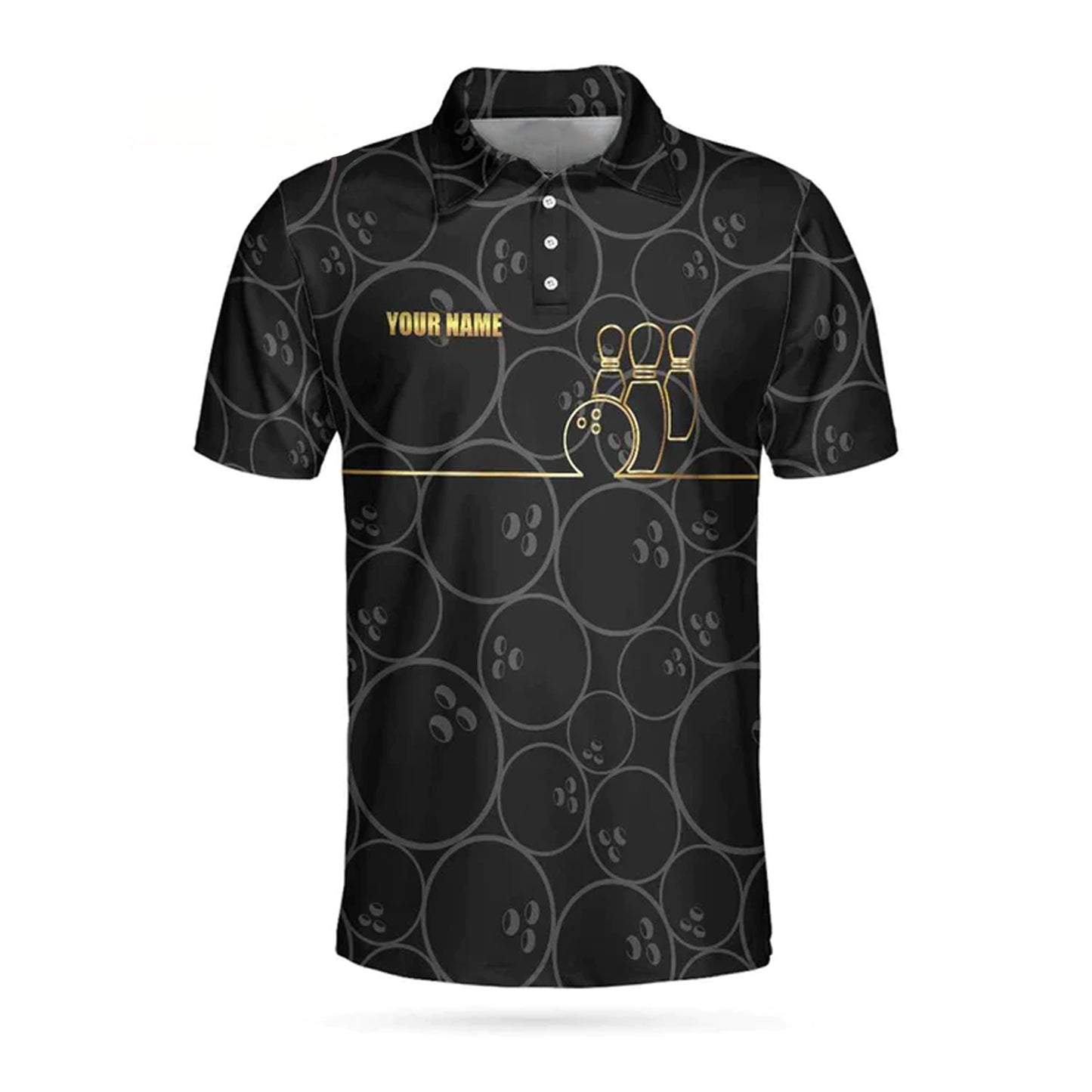 Custom Bowling Polo Shirts For Team BO0227