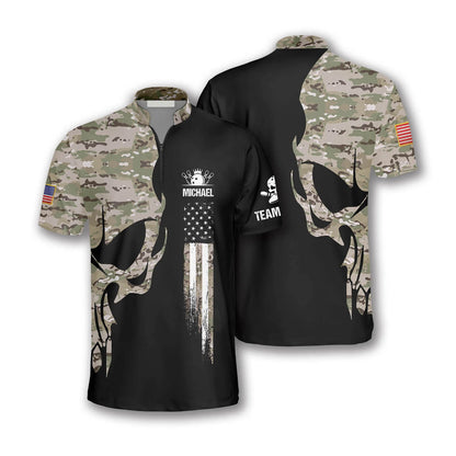 Custom Camo Bowling Jerseys For Team BO0007