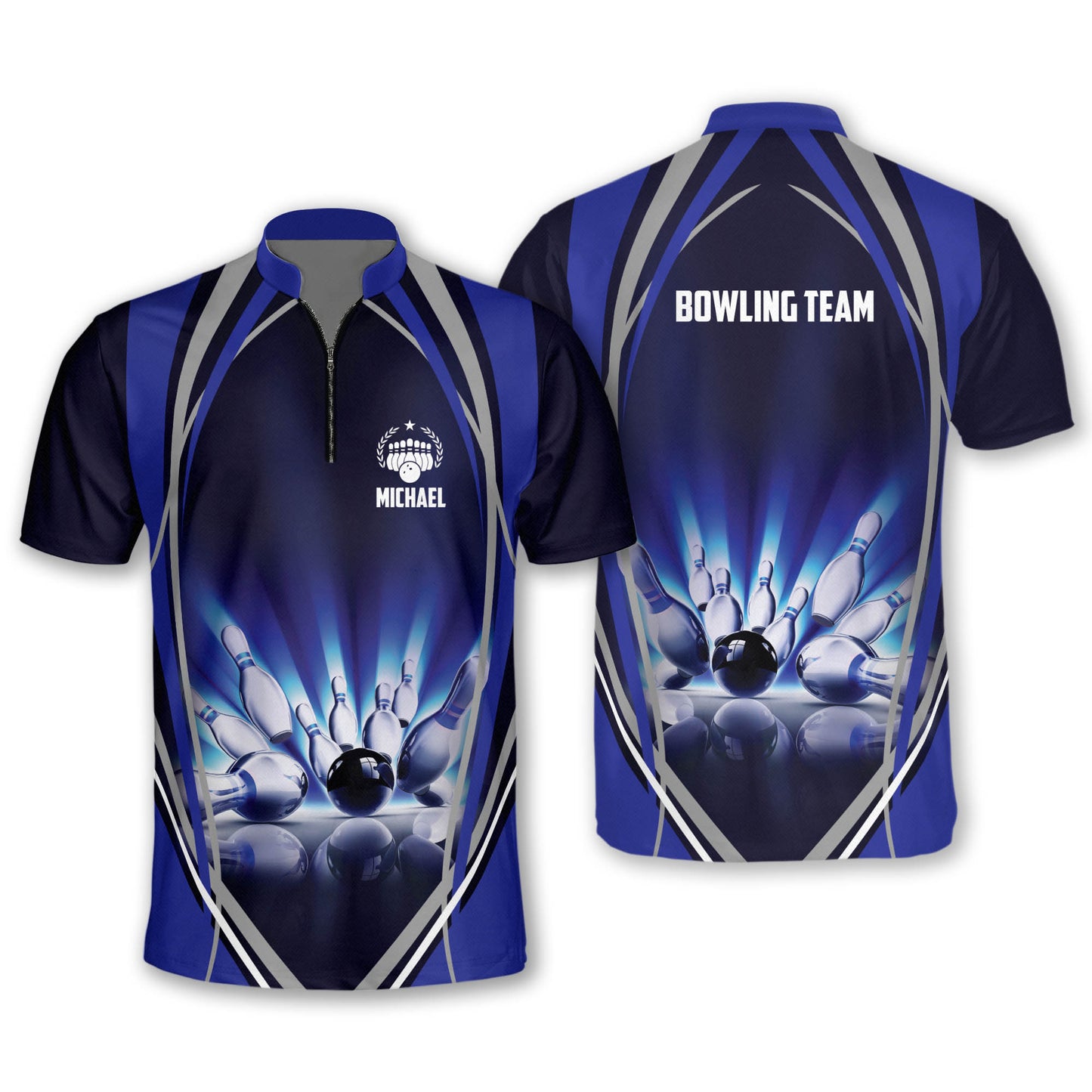 Custom Bowling Jersey For Team Unisex BO0017