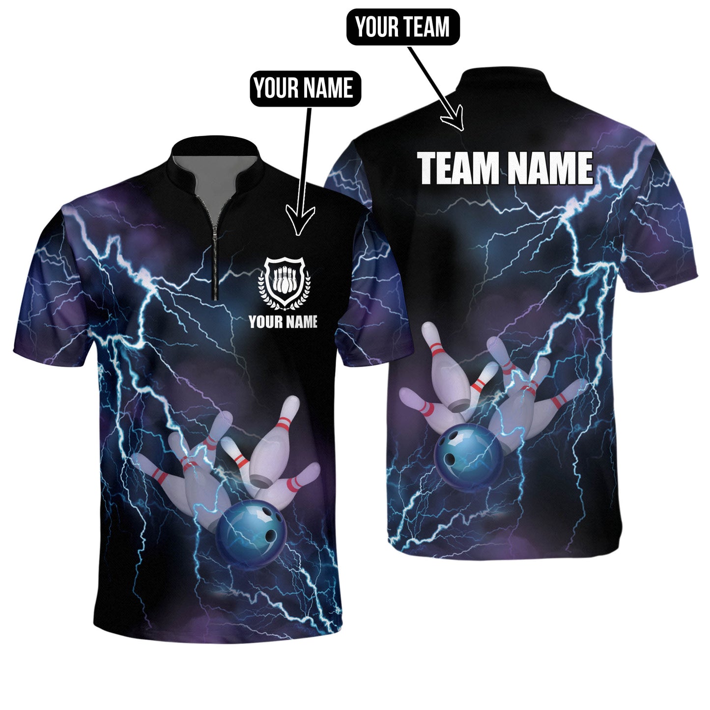 Custom Bowling Jersey For Team BO0032