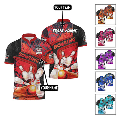 Custom Bowling Jersey For Team BO0172