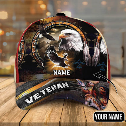 3D Classic Cap Veteran 01 Personalize Name Cap Nama227 Tendpins CA1308