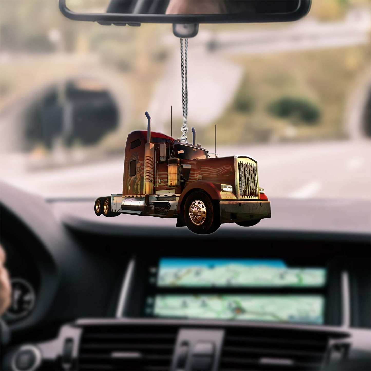 Tendpins American Truck Car Hanging Ornament OO0635